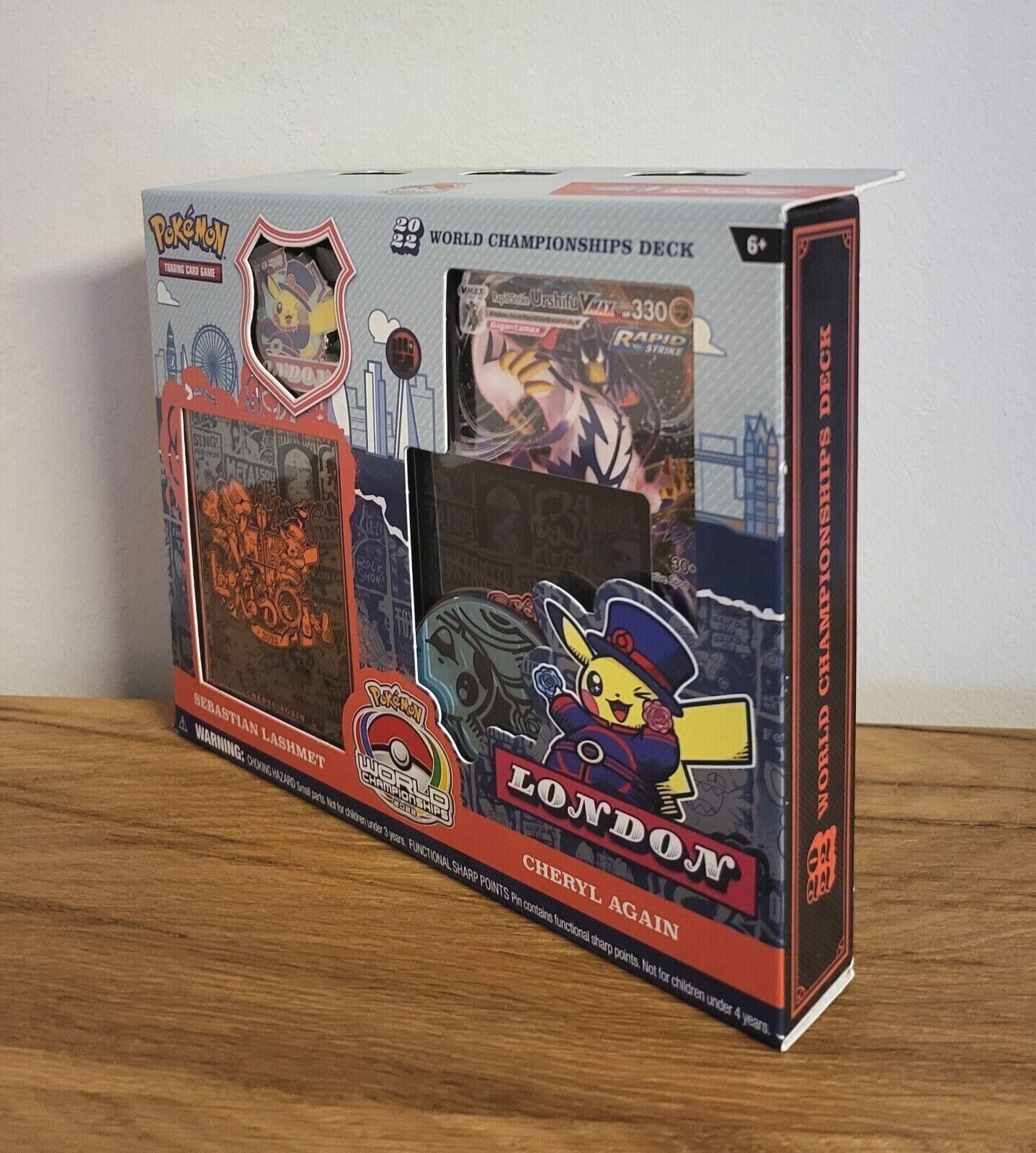 Pokemon TCG Karten Weltmeisterschaftsdecks Championship London 2022 EN NEU & OVP