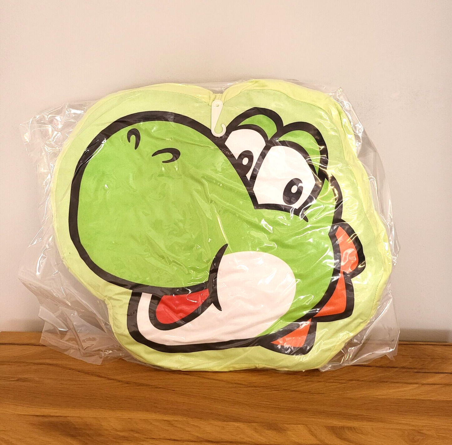 Super Mario Plüsch Yoshi 3D Kissen Geformter Velours Spielzeug Kinder Deko ca. 40cm NEU