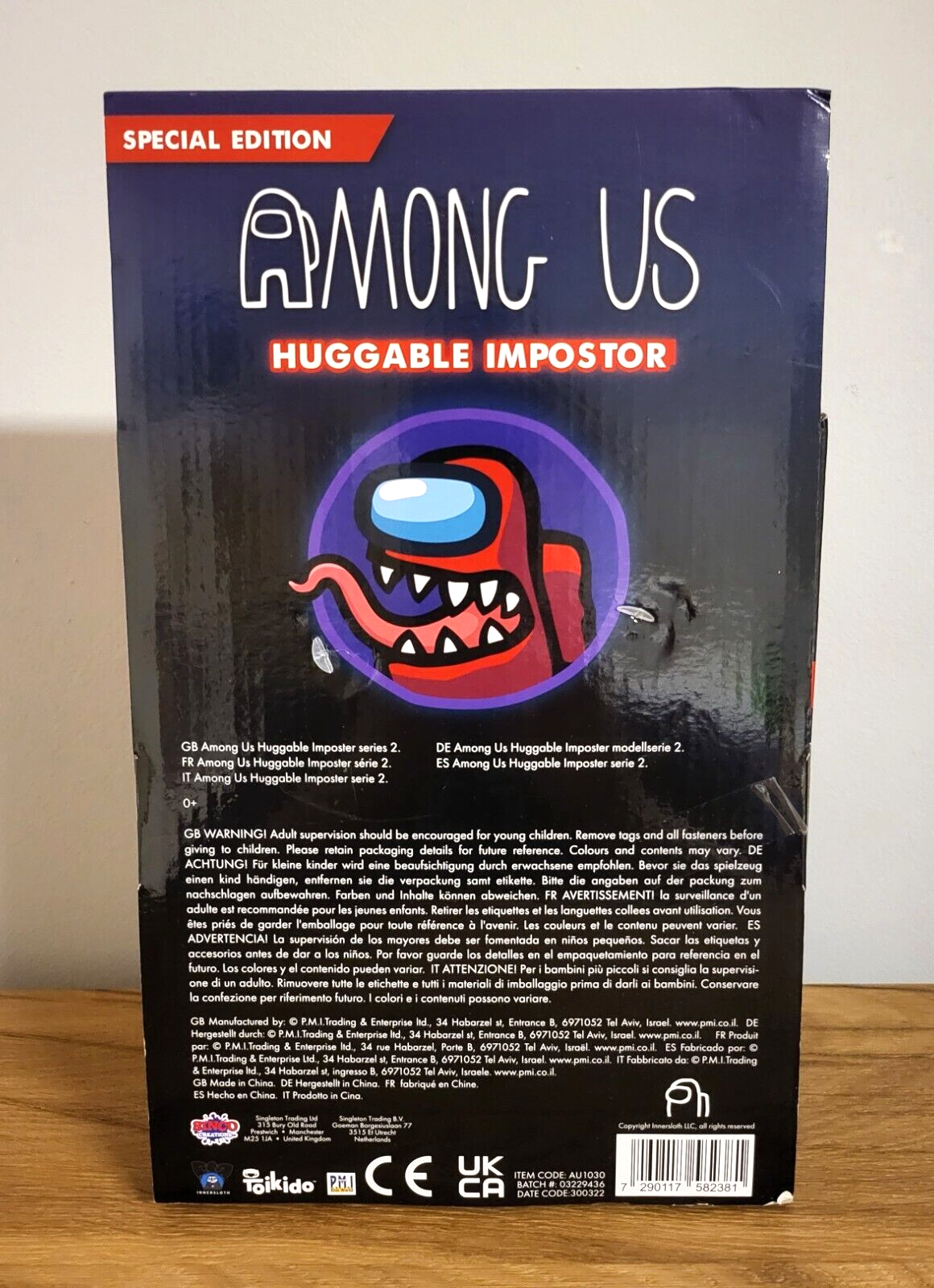 Among Us Plüsch Stofftier Game Spiel Figur Spezial Imposter Geschenk 25cm NEU