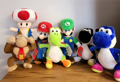 Super Mario Bross Plüschtier DK Donkey Kong Gorilla Figur Spielzeug Kinder Baby Film Kino Spiel Serie Kuscheltier NEU