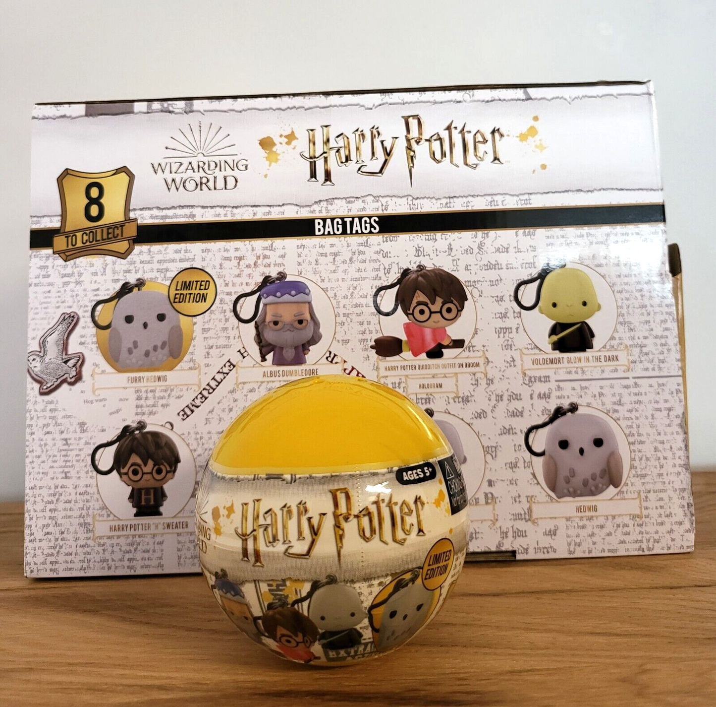 Harry Potter Collectibles Schlüsselanhänger Bagclip Sammelfigur Kapsel Limited Edition