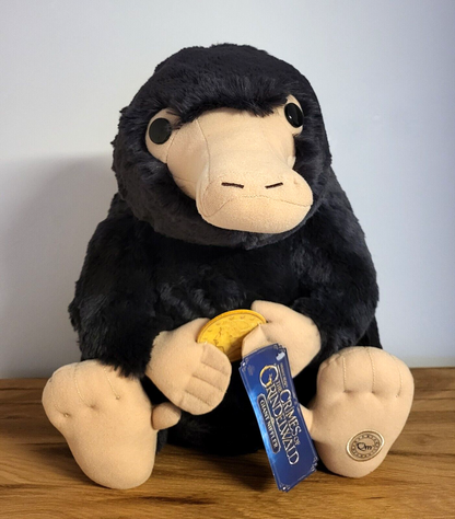 Phantastische Tierwesen Plüsch Stofftier Kuschel Figur Niffler XL Harry Potter 40 cm Fantastic Beast NEU
