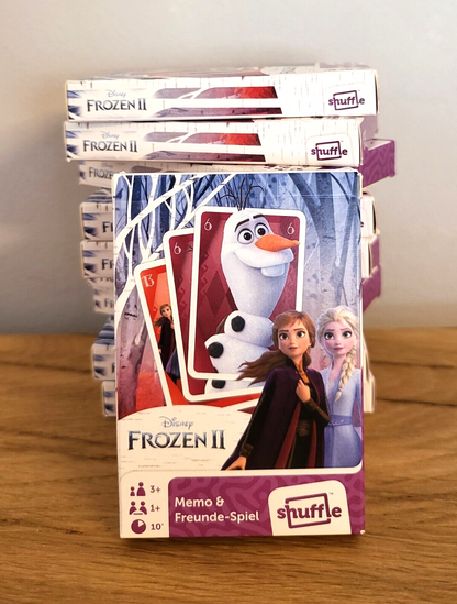 Disney Frozen II Memo & Freunde-Spiel Shuffle Kinder Kartenspiel Eiskönigin NEU