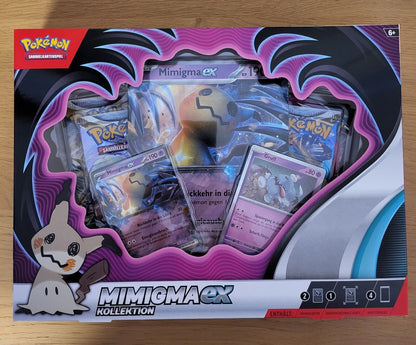 Pokemon Mimigma ex Kollektion Deutsch Boosterpacks Sammelkarten 2023 TCG NEU&OVP