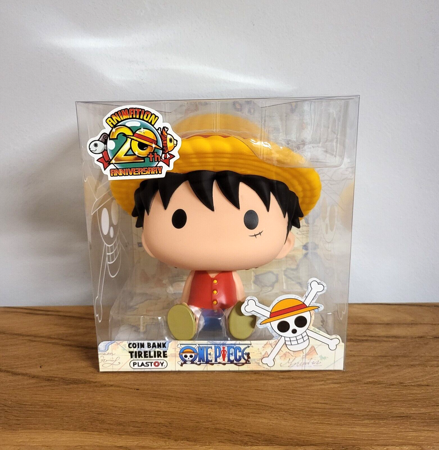 One Piece Spardose Luffy Anime Monkey D.Ruffy Zoro 15 cm Figur Piraten Chibi NEU