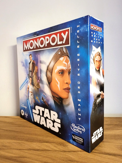 Monopoly Star Wars Light Side Edition Brettspiel Disney Hasbro Deutsch