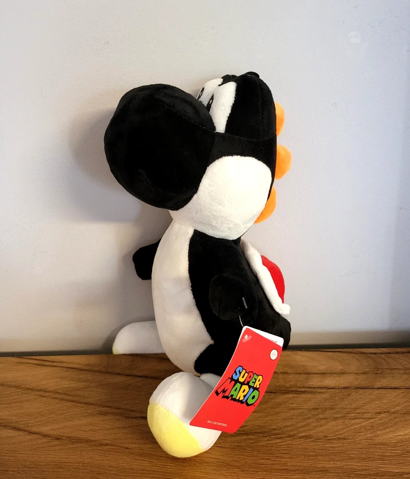 Super Mario Bross Plüschtier Yoshi schwarz Figur Spielzeug Kinder Baby Film Kino Spiel Serie Kuscheltier NEU