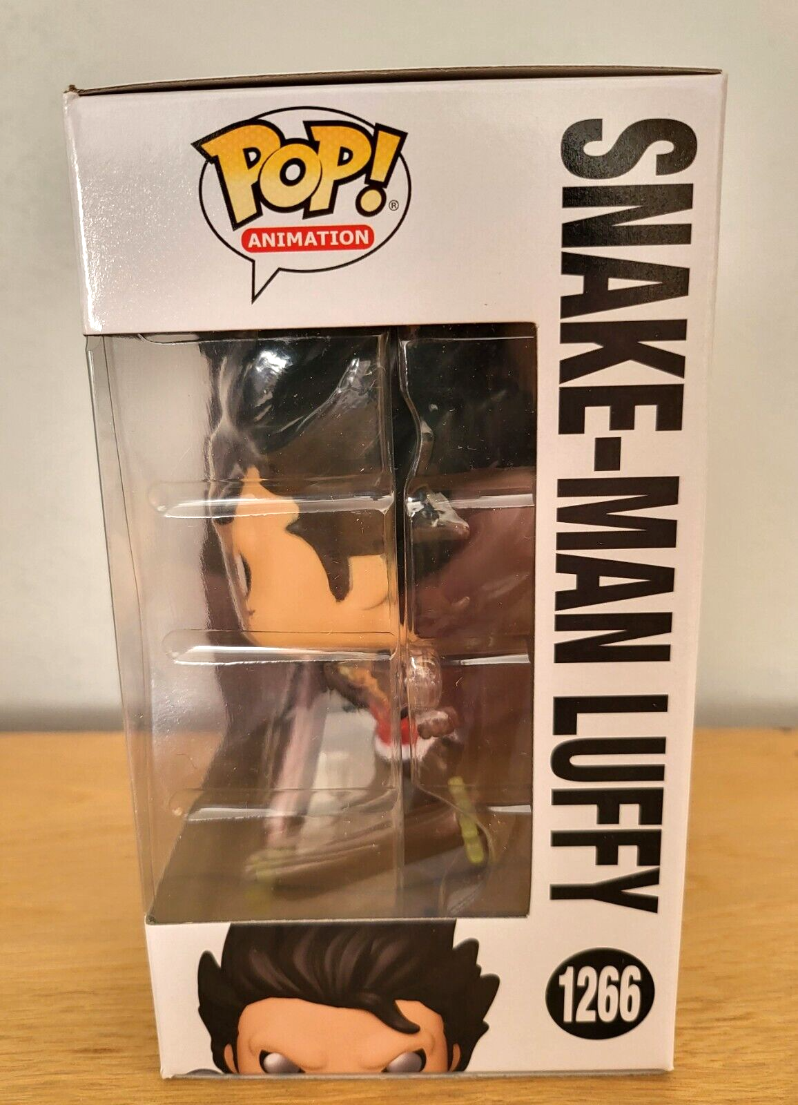 One Piece POP Luffy Snake-Man Vinyl Figur NEU &OVP #1266 ca.13cm Funko Animation