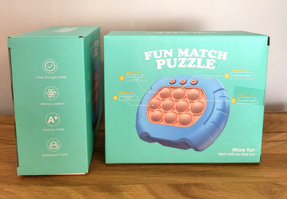Memory Spiel Memo Fidget Kinder Gedächtnis Trainer Antistress Fun match Puzzle Spielzeug Spiel NEU