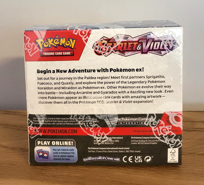 Pokemon Karmesin & Purpur 36er Booster Display ENGLISCH NEU & OVP Sealed TCG 2023