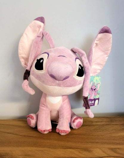 Disney Engel Angel Plüsch Stofftier Plüschtier Kuscheltier Merch Lilo&Stitch mit SOUND NEU