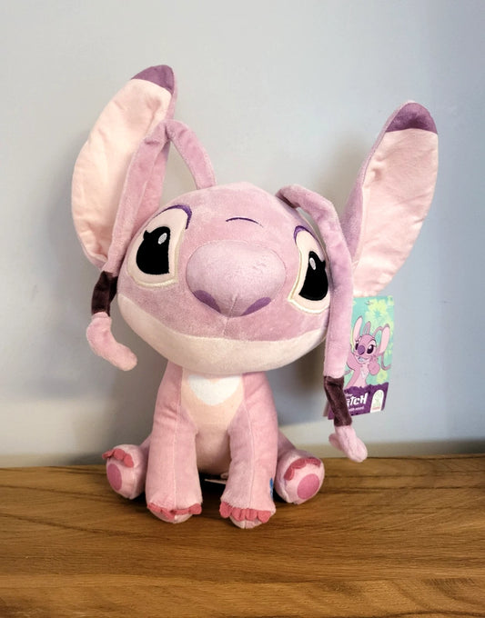 Disney Engel Angel Plüsch Stofftier Plüschtier Kuscheltier Merch Lilo&Stitch mit SOUND NEU