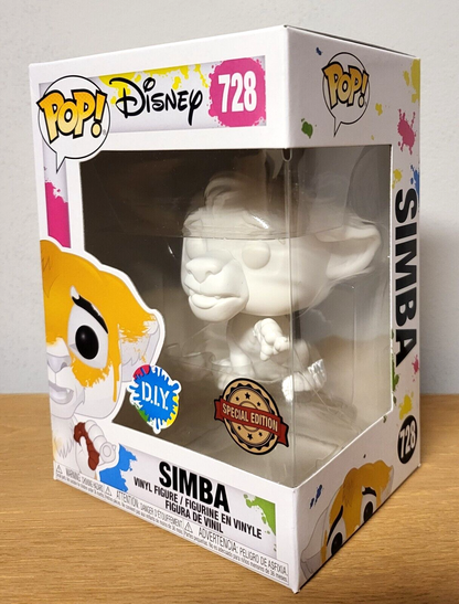 POP! Disney König der Löwen Simba Special/Sonderedition DIY Vinyl Funko #728 NEU