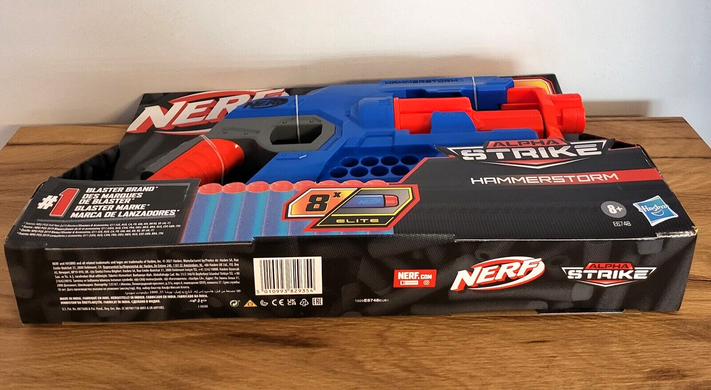 Nerf Dart Blaster Alpha Strike Hasbro Kinder Spielzeug Hammerstorm ca. 37cm