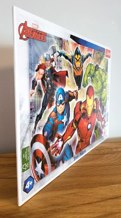 Marvel Avengers Rahmenpuzzle Trefl 30 Teile Puzzle Thor Hulk ab 4 Jahren NEU & OVP