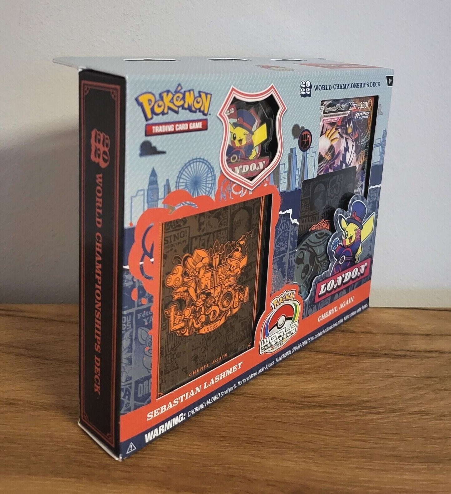 Pokemon TCG Karten Weltmeisterschaftsdecks Championship London 2022 EN NEU & OVP