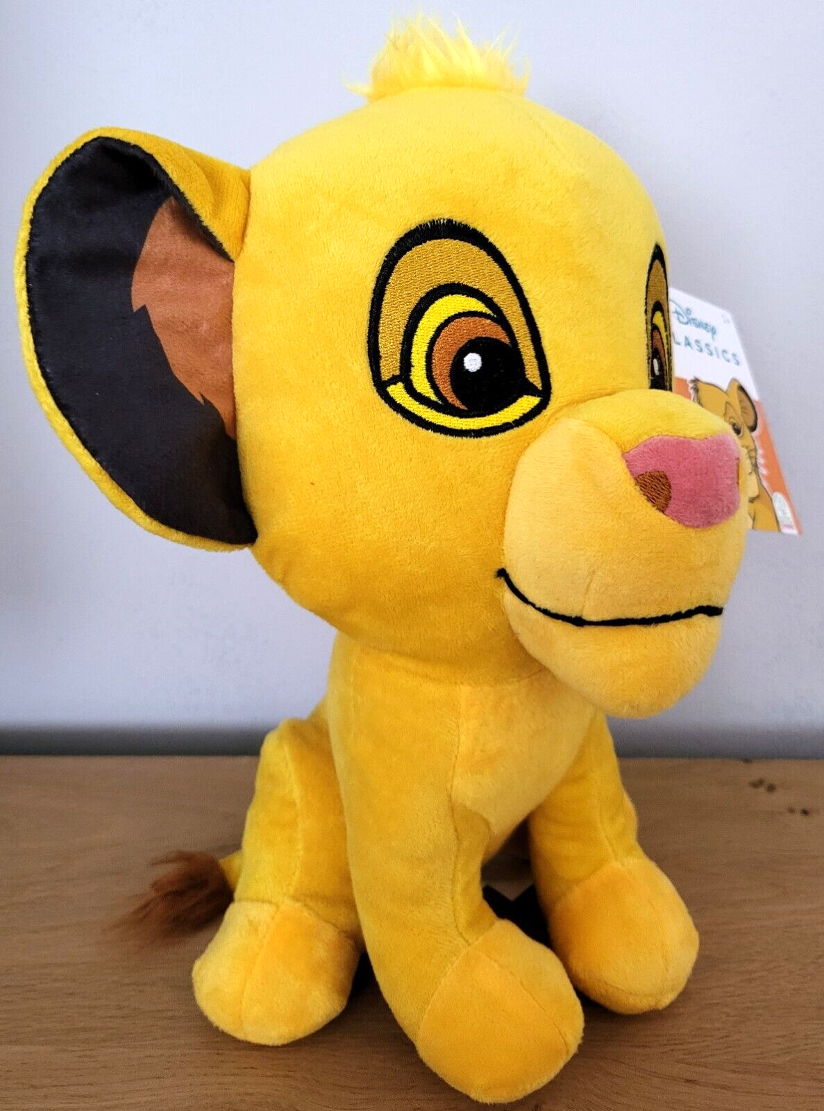 Disney Simba Plüschtier König der Löwen Lion King Stofftier Kuscheltier mit Sound NEU 28cm