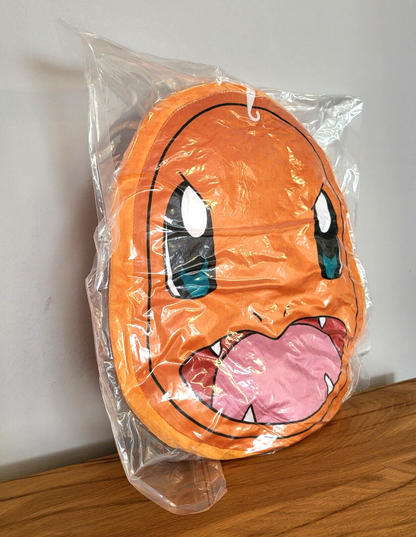 Pokemon Plüsch Glumanda 3D Kissen Starter Spielzeug Kinder Deko 40cm Pikachu NEU