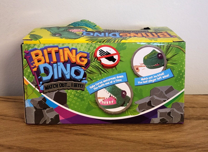 Spiel Beißtier Beißender Finger Dino Dinosaurier Kinder Spielzeug Party Tischspiel Zähne