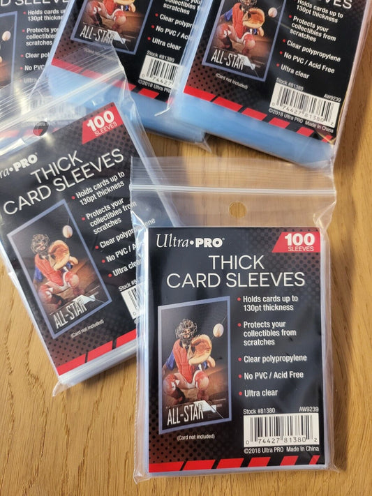 Ultra Pro Soft Sleeves 130pt Thick Card Sleeves EXTRA DICKE Kartenhüllen NEU&OVP