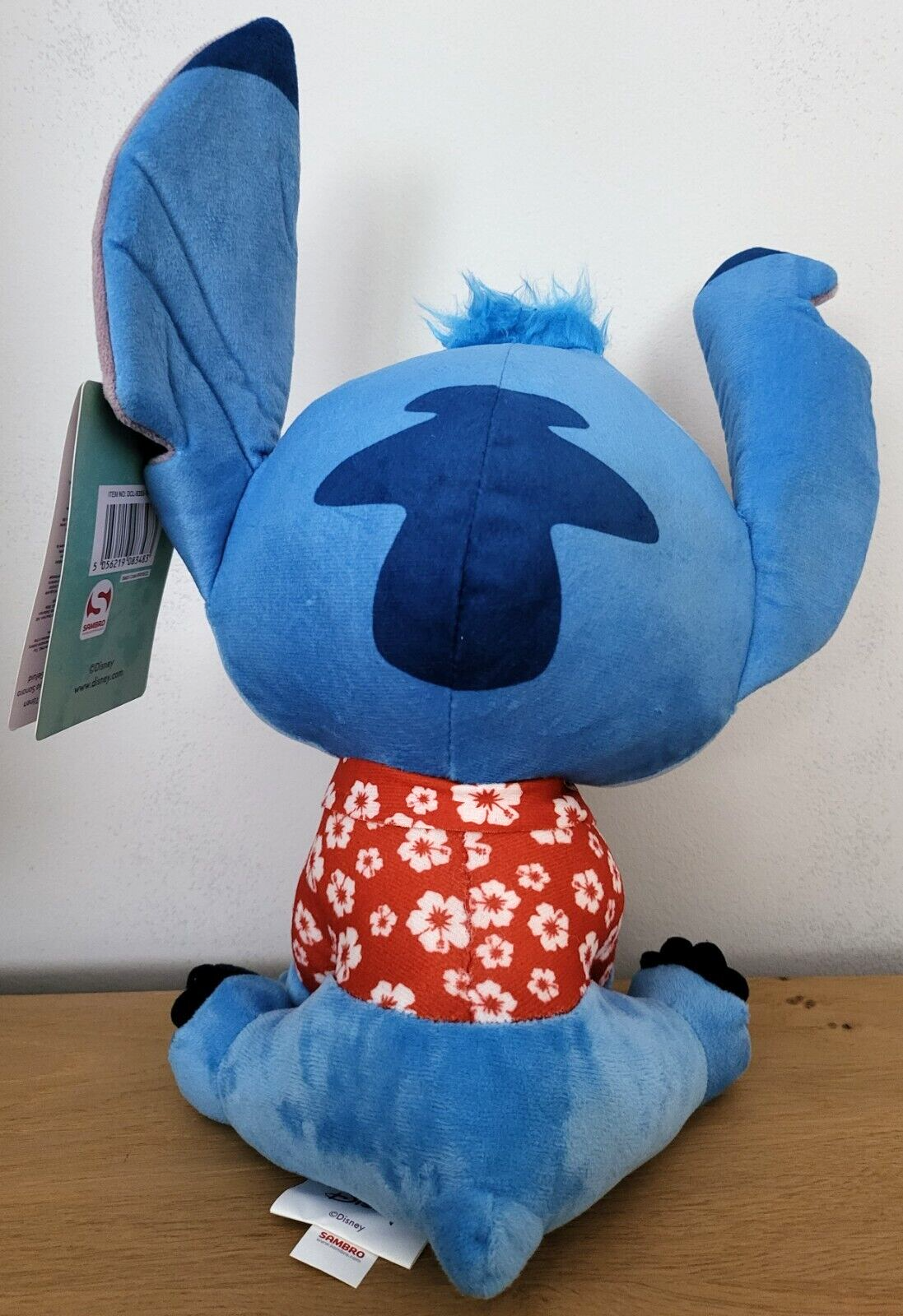 Plüschtier Stofftier Disney Lilo & Stitch Hawaii Hemd Kuscheltier 30cm mit Sound NEU