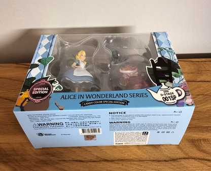 Alice im Wunderland Mini Diorama Stage Statuen 2er Pack Candy Color Special Edition