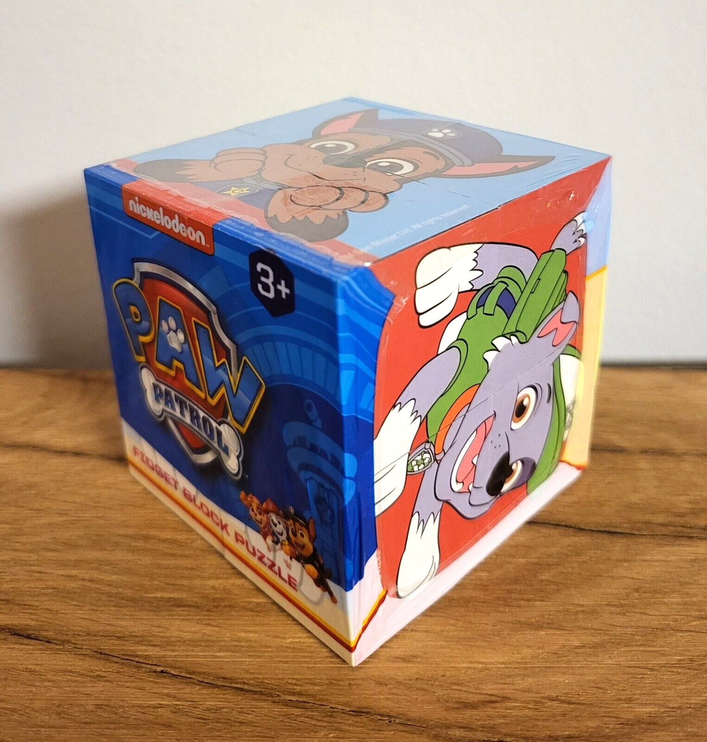 Nickelodeon Paw Patrol Würfelpuzzle 4Teile Fitget Block Puzzle Spielzeug NEU&OVP