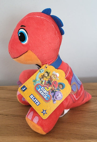 Dino Plüsch Stofftier Kuscheltier Ranch Mini Dinosaurier Spielzeug 15cm NEU