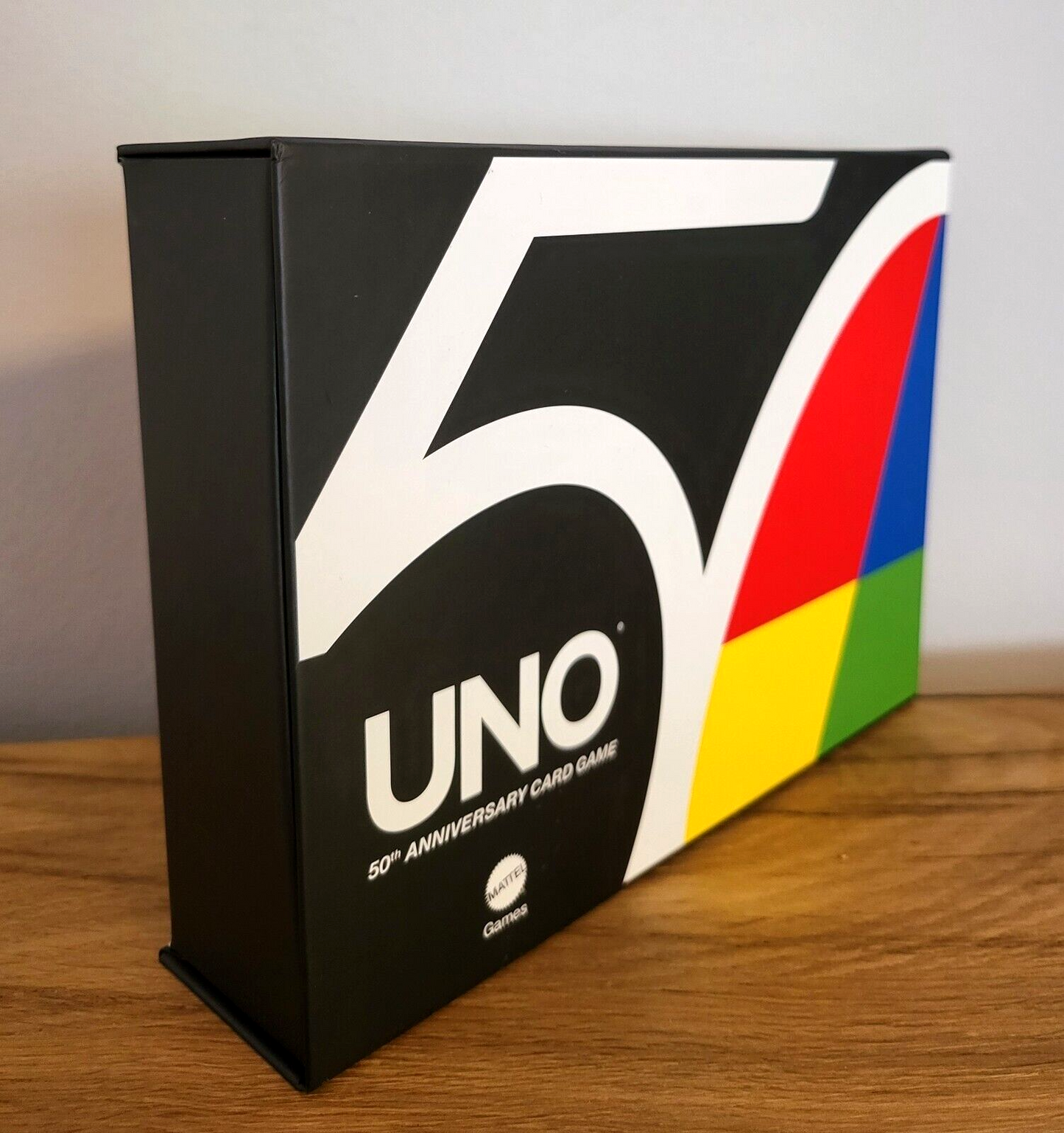 UNO Kartenspiel 50 Jahre Anniversary Spezial Edition 2020 Geschenk Spielzeug Kinder NEU & OVP