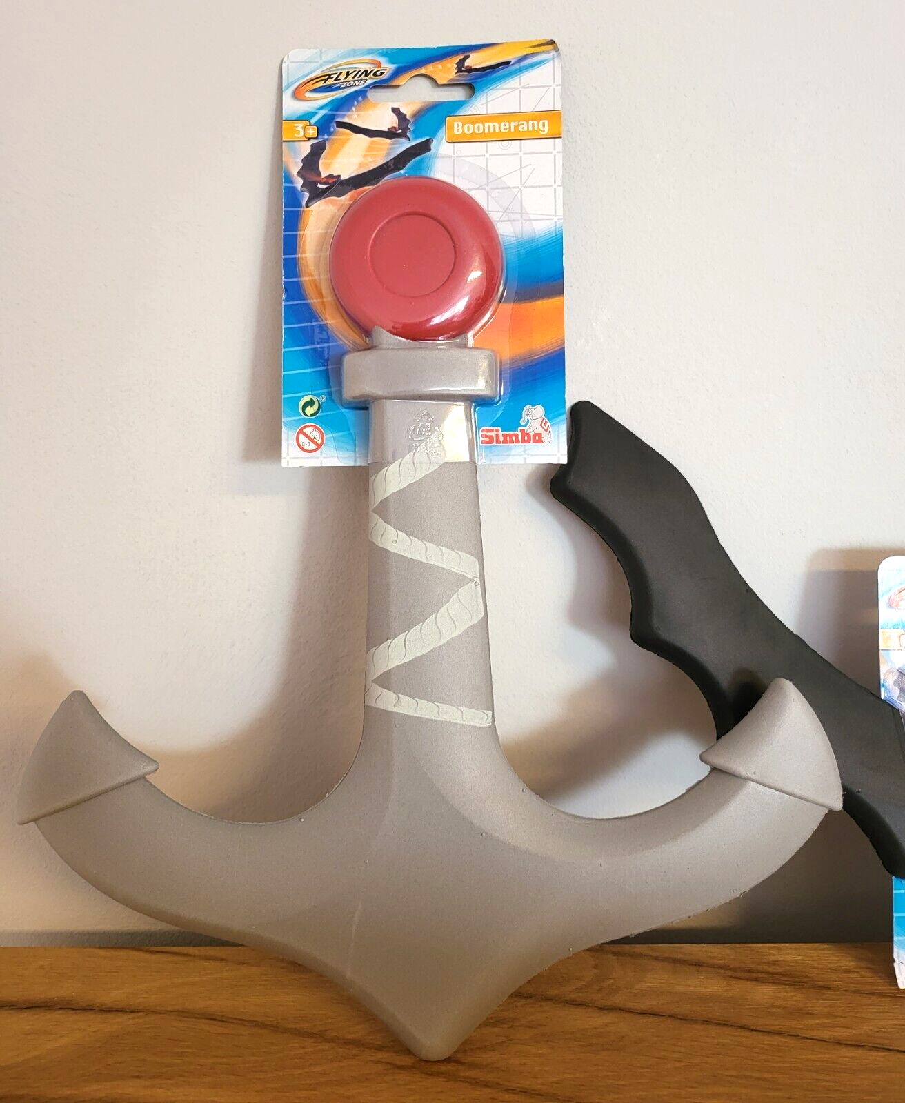 Soft Bumerang Outdoor Spielzeug Wurfspiel Sport Simba Kinder 30cm sortiert NEU &OVP