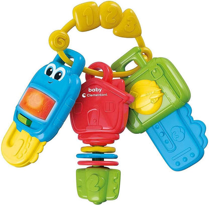 Clementoni Baby Elektronische Schlüssel Lernspielzeug mit Musik ab 3 Monaten NEU
