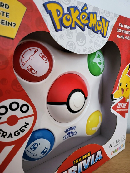 Pokemon Trainer Trivia Wissensspiel 1000 Fragen Spiel Deutsch NEU & OVP