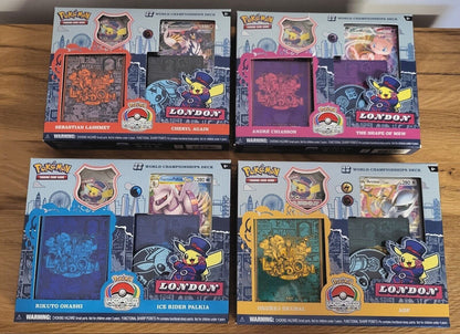 Pokemon TCG Karten Weltmeisterschaftsdecks Championship London 2022 EN NEU & OVP