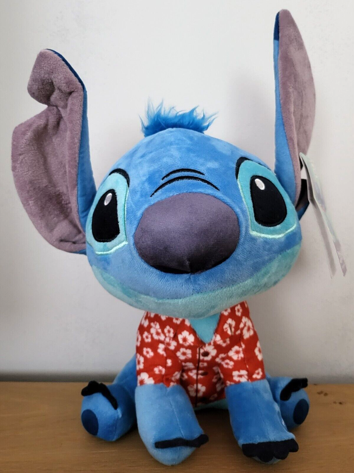 Plüschtier Stofftier Disney Lilo & Stitch Hawaii Hemd Kuscheltier 30cm mit Sound NEU