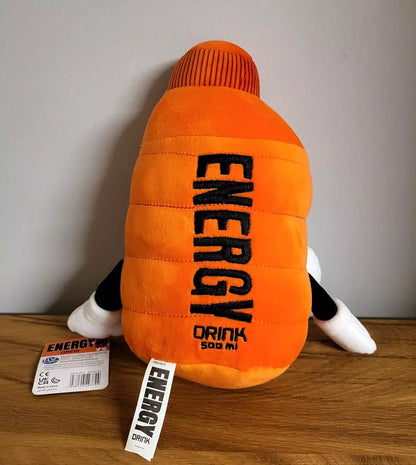 Energy Drink Plüsch Stofftier Kuscheltier Plüschtier ca.36cm kuschelig weich NEU