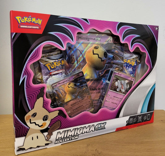 Pokemon Mimigma ex Kollektion Deutsch Boosterpacks Sammelkarten 2023 TCG NEU&OVP