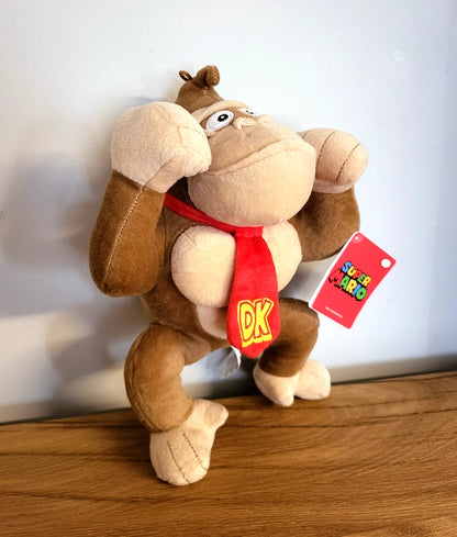 Super Mario Bross Plüschtier DK Donkey Kong Gorilla Figur Spielzeug Kinder Baby Film Kino Spiel Serie Kuscheltier NEU