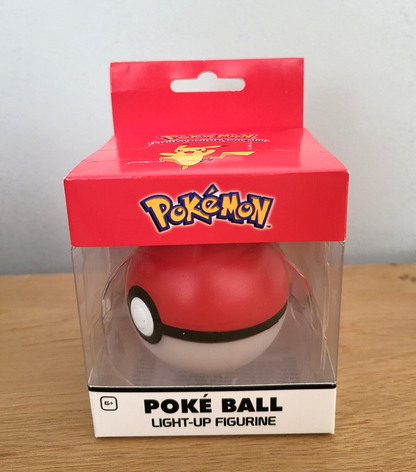 Pokemon Pokeball mit Lichteffekt/Light-up LED 6 cm Sammlerfigur, Spielzeug NEU & OVP