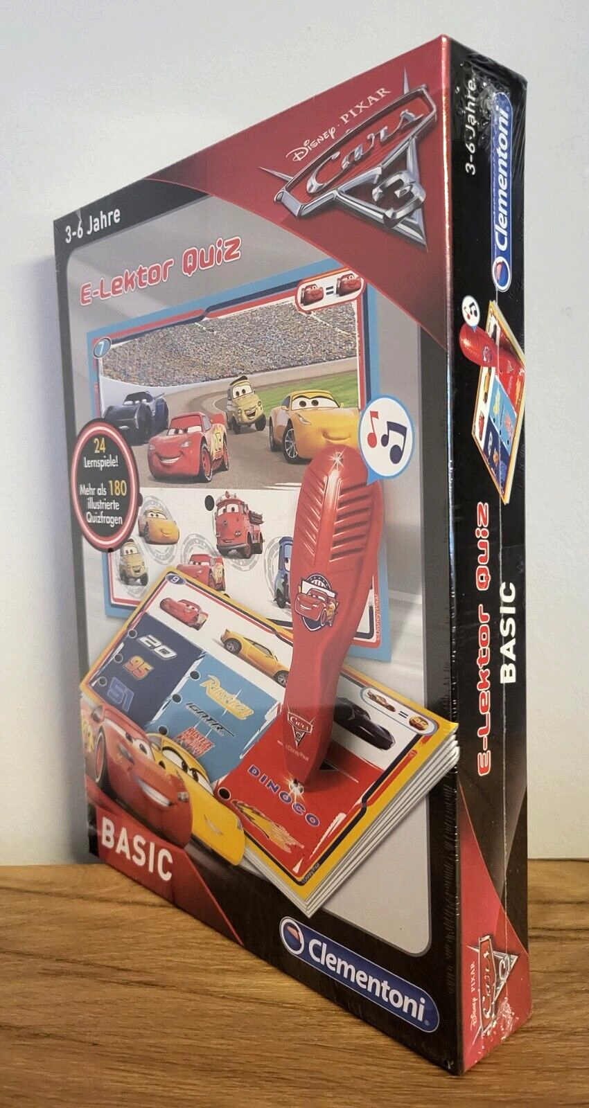 Clementoni Disney PIXAR Cars 3 / E-Lektor Quiz Basic Lernspiel Kinder ab 3 Jahren