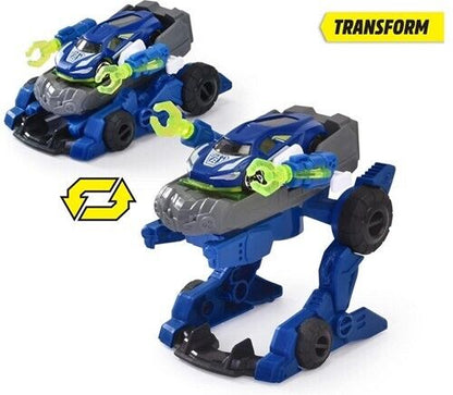 Dickie Roboter Transformer Spielzeugauto Polizei Trooper/Drone Bike/Spider Tank