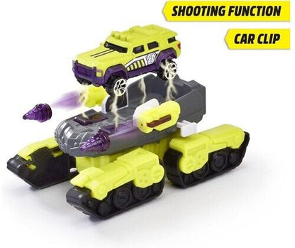 Dickie Roboter Transformer Spielzeugauto Polizei Trooper/Drone Bike/Spider Tank