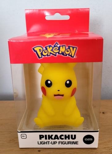 Pokemon Pikachu LED Light up Figur,Anhänger mit Lichteffekt, Nintendo, Spielzeug Figur 9cm NEU&OVP