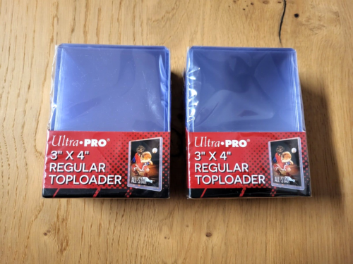 Ultra Pro Regular Toploader 3x4 Kartenhüllen TCG 50 Stück für Pokemon, Magic NEU