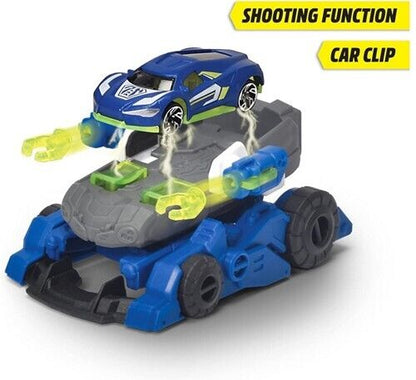 Dickie Roboter Transformer Spielzeugauto Polizei Trooper/Drone Bike/Spider Tank