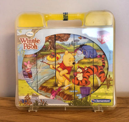 Clementoni Disney Winnie Puuh/Pooh Würfelpuzzle im Koffer 20Teile Puzzle NEU&OVP