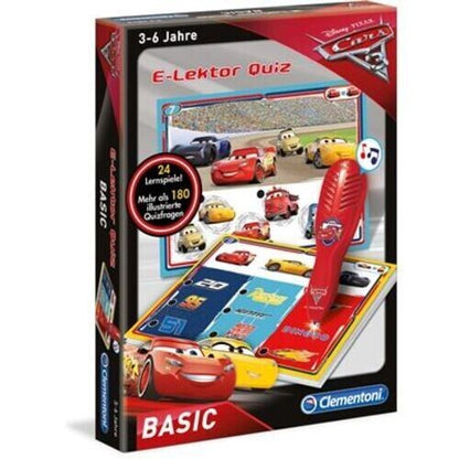 Clementoni Disney PIXAR Cars 3 / E-Lektor Quiz Basic Lernspiel Kinder ab 3 Jahren