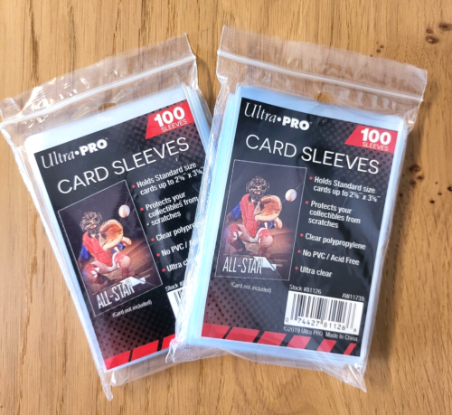 Ultra Pro Kartenhüllen Card Sleeves TCG Pokemon MTG Trading 200 Schutzhüllen NEU