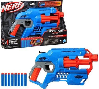 Nerf Dart Blaster Alpha Strike Hasbro Kinder Spielzeug Hammerstorm ca. 37cm